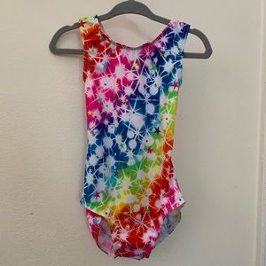 NWOT Girls Gym/Dance Rainbow Leotard